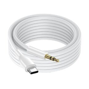 iPhone 16e Aux Cord for iPhone 16e/16/16 Pro/16 Pro Max/16 Plus/15 Pro/15 Pro Max/Plus,3FT USB C to Aux Cord Car Stereo Type C to 3.5mm Headphone AuxCable Audio Adapter for Samsung Galaxy S25,Pixel9