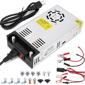 AC to DC Converter 110V to 12V Power Supply AC to DC, 600W 50A 12V Diesel Heater Power Supply, Converter 120 to 12 Volt Switch Transformer AC 110V / 220V (50/60Hz)
