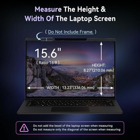 IPROKKO Privacy Screen for Surface Pro 7 Plus/7/6/5/4/(12.3 inch), Magnetic Removable Microsoft Surface Privacy Filter, Laptop Anti Glare Blue Light Screen Protector in Kuwait