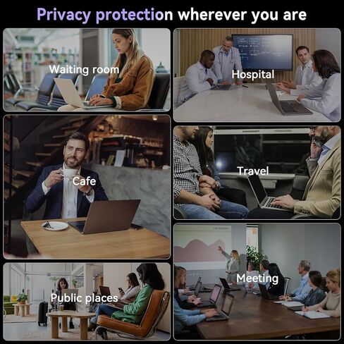 IPROKKO Privacy Screen for Surface Pro 7 Plus/7/6/5/4/(12.3 inch), Magnetic Removable Microsoft Surface Privacy Filter, Laptop Anti Glare Blue Light Screen Protector in Kuwait