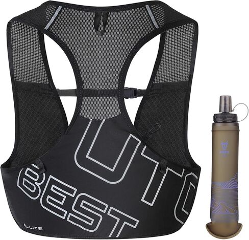 UTOBEST Running Vest for Women Men, Ultra-Light Minimalist Hydration Vest, Breathable Reflective Running Gear for Trail Hiking Jogging in Kuwait