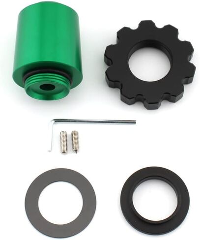 Newsmarts Motorcycle Aluminum Throttle Lock Cruise Control Throttle Clamp End Bar For KAWASAKI ZR900, EN650 Vulcan, ZX130 Scooter, Z900 RS, Z250, Z400, ER-6F, NINJA 650 ABS, Concours 14 ZG1400,Black in Saudi Arabia