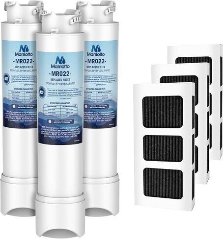 MARRIOTTO Water Filter Replacement, Compatible with, EWF02, Pure Source Ultra II and Pure Air Ultra 2 Air Filter (3+3) in Kuwait