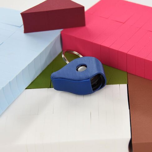 SmartHer Go Plus Case, Go Plus Leather Cover Skins, Portable Design with Keychain Carabiner, Brushed Leather, Blue. in Saudi Arabia