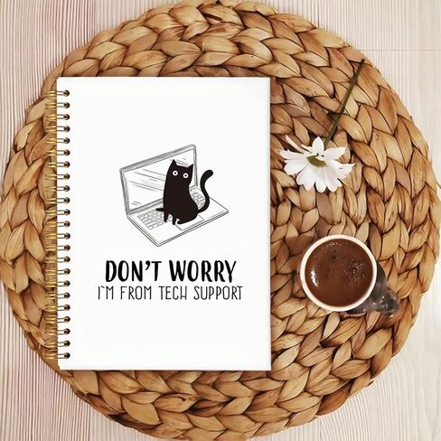 Funny Office Notebooks for Work, Sarcastic Gifts, Office Supplies, I'm Not Bossy I'm Just Aggressively Helpful College Ruled Hardcover Spiral Notebook 5.5x8.3 in Saudi Arabia