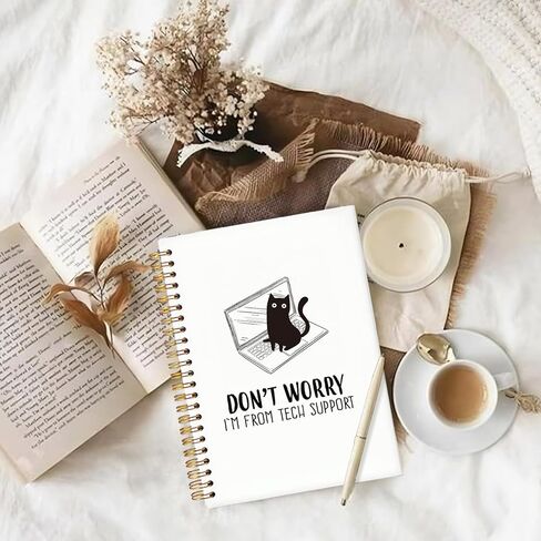 Funny Office Notebooks for Work, Sarcastic Gifts, Office Supplies, I'm Not Bossy I'm Just Aggressively Helpful College Ruled Hardcover Spiral Notebook 5.5x8.3 in Saudi Arabia
