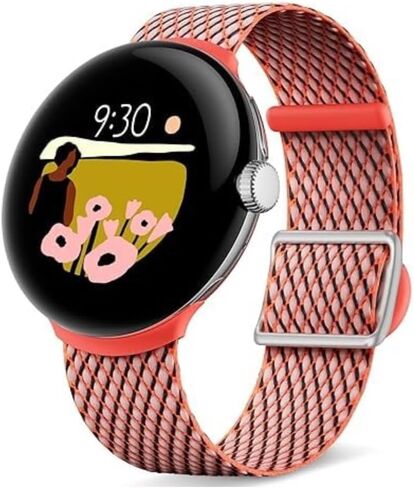 ساعة Google Pixel Watch 41 مم مع WiFi و GPS و BT ومراقبة معدل ضربات القلب في العبوة السائبة (Hazel) in Kuwait