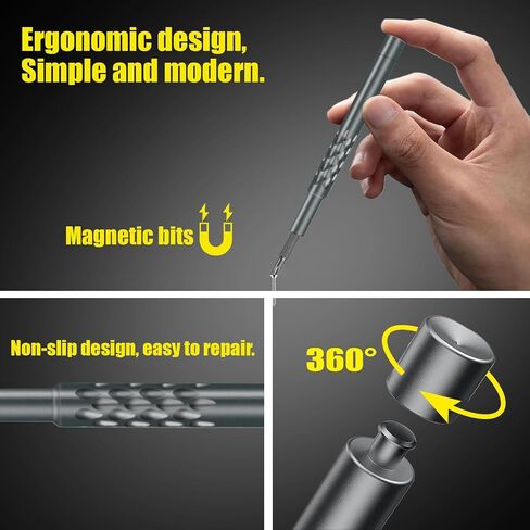 Kaisi 136 in 1 Electronics Repair Tool Kit Professional Precision Screwdriver Set Magnetic Drive Kit with Portable Bag in Saudi Arabia