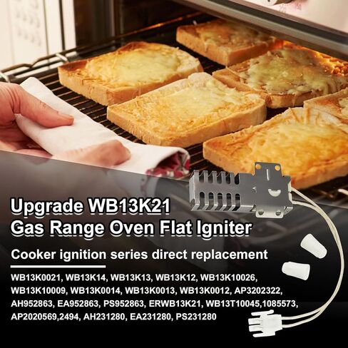 5304509706 316489402 نطاق غاز الفرن الشاعل متوافق مع موقد غاز Kenmore Frigidaire Crosley استبدال 316119301 316489408 4545981 AP6230715 PS12071409 من Ceniapr - ضمان لمدة عام in Kuwait