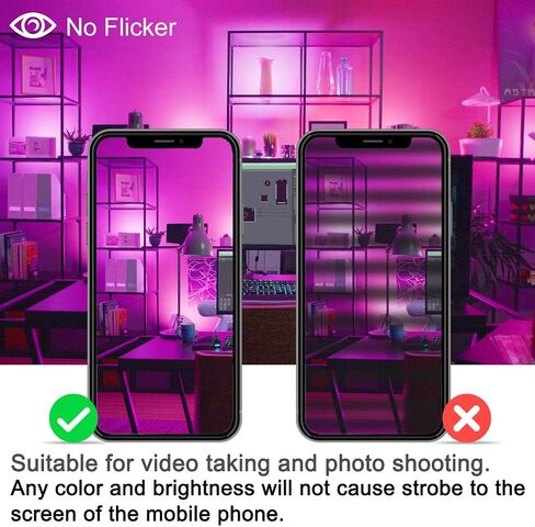LED Flood Light Outdoor 800W Equivalent 8000LM Smart RGB Landscape Lighting with APP Control, DIY Scenes - Timing - 5700K Daylight White - Color Changing Uplight, IP66 Waterproof US Plug MELPO(2Pack) in Kuwait