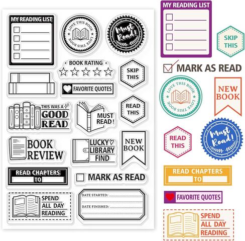 GLOBLELAND Calendar Planner Clear Stamps Planner Transparent Silicone Stamp Seal for Card Making Decoration and DIY Scrapbooking in Saudi Arabia