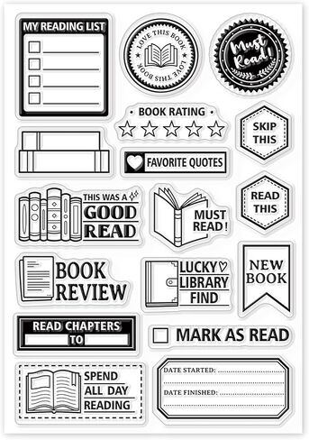 GLOBLELAND Calendar Planner Clear Stamps Planner Transparent Silicone Stamp Seal for Card Making Decoration and DIY Scrapbooking in Saudi Arabia