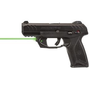 Viridian E Series Green Laser Sight for Security 9 الحجم الكامل والحجم المدمج ، بندقية مشهد مع مفتاح وإيقاف تشغيله ، الأسود