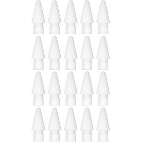 NXVX 20-Pack Pencil Tips: High-Durability Replacement Tips for Apple Pencil, Compatible with 1st & 2nd Generation, Ideal for iPad Pro (2025 New) (20)
