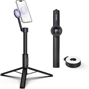 Magnetic Phone Tripod with Selfie Light for Magsafe