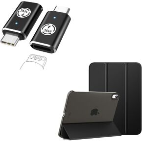 MoKo Lightning Female to USB C Male Adapter, 2 Pack USB-C to Lightning Adapter for iPhone Series/Case for iPad 10th Generation 2022