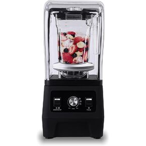 Professional Commercial Quiet Blender, Quiet Shield Blender for Shakes and Smoothies,Noise Reduction blender with Shield Quiet Sound Enclosure
