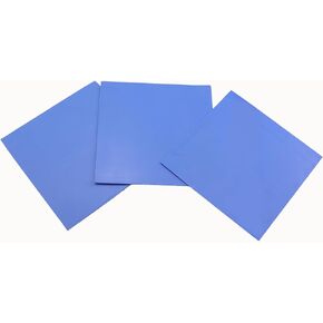 3pcs Thermal Pad Thermally Conductive Silicone Sheet, 10x10cm CPU Heat Dissipation Silicone Heat Conductive Sheet (Thickness 0.5/1/1.5mm)