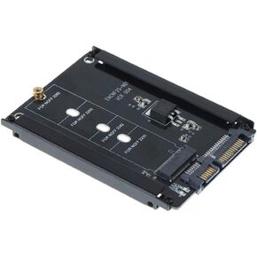 Sintech M.2 to SATA,Ngff B-Key SSD to 2.5-Inch SATA III Enclosure Adapter (5104D)