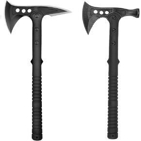 Camping Axe 2Pack Set, Spike Axe & Hammer Axe