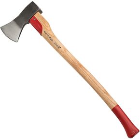 Forest Maul Wood Splitter Axe - 31" Tree Felling Wood Splitting Axe with Ash Handle and Steel Log Splitter Wedge Blade - German-Made Splitting Maul - Camping and Bushcraft Gear by Kings County Tools