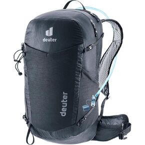 Deuter Unisex Speed Lite Pro 25L Hydro, Mountain Hiking Backpack with 2L Hydration Bladder, 25 Liters - Black