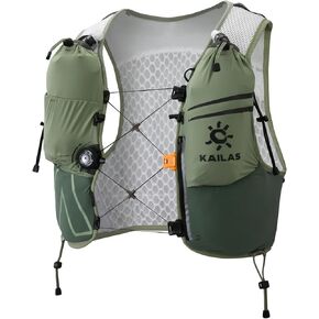 KAILAS FUGA AIR 8 Ⅳ Running Hydration Vest Hydration Pack Lightweight with Two TPU Water Bladders for Women Men Trail Cycling Hiking