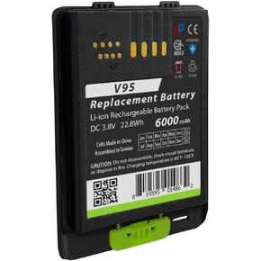 Artisan Power V95 Battery Upgrade CP-860-BAT= for Cisco WebEx 860 and 860S WiFi Phones - Extended Capacity 6000 mAh: Doubles The Battery Life