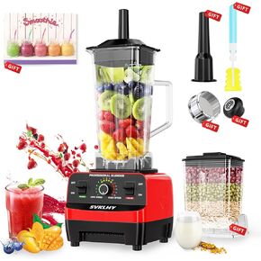 Smoothie Blender: [1600W German Motor][8-Tip Upgraded Blades][15 Speed Control] Professional Blenders for Kitchen Smoothies Juice, Smoothie Maker with 2 BPA-Free Cups Blender Receipe 1-Year Service