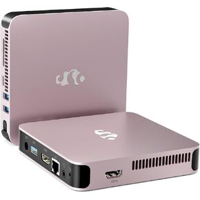 Mini PC Desktop ، سطح المكتب PC Pentium 12th Gen N100 (حتى 3.4 جيجا هرتز) ، ذاكرة الوصول العشوائي 512 جيجا بايت SSD ، ورب 11 NUC ، 4K Triple Display ، USB3.2 Type-C WiFi6 BT5.2 ، VESA ، مضغوطة والضوء للتعليم المنزلي للمكاتب المنزلية التعليم.