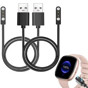 Smart Watch Cables Compatible with G56 Banlvs Sanorum 1.83" Smart Watch, 2-Pack