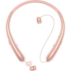 Neckband Bluetooth Headphones,Retractable Headphone IPX5 Sweatproof with Vibration Call,Stereo Noise Cancelling Neckband Headphones for Sports Office