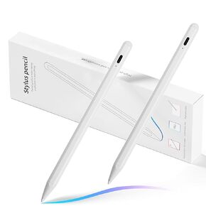 Stylus Apple Pen for iPad Pencil 10th&11th Generation,2Pack Apple Pencil Pro with Palm Rejection Fast Charge iPad Pen for (2018-2025) iPad Pro 11/12.9/13in/iPad A16/iPad 6-10/Air 3/4/5/Mini 5/M4
