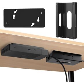 Under Desk Mount for Dell WD19 / WD19S / WD19TB / WD19TBS / WD19DCS / WD22TB4/UD22 Docking Station + Power Bricks(for 180W & 130W)- Docking Station and Power Bricks Mount Holder Kit