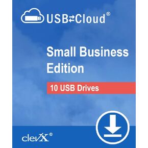 ClevX USBtoCloud - Personal - Automatic Cloud Backup for portable drives - 1 year, for 1 portable USB Flash drive or external HDD/SSD device