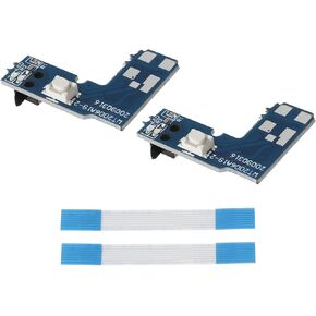 2PCS Game Console Power Switch Board Compatible with Sony PS2 Slim SCPH 7000 Series with Ribbon Flex Cable Gaming Console Power Control Board