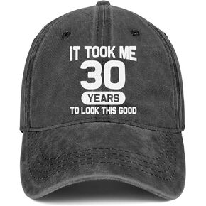 30th Birthday Gifts for Men Women 30 Year Old Gifts 1995 Birthday Vintage Hat Him Her 100% Cotton Baseball Cap