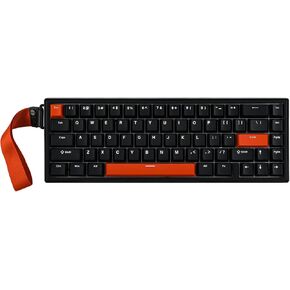 EPOMAKER HE68 Hall Effect Keyboard, 8000hz Polling, 0.01mm Adjustable Trigger, 0.125ms Latency, Creamy Gasket, Snap Key, SOCD, RGB, Wired Magnetic Gaming Keyboard for Mac/PC (White)