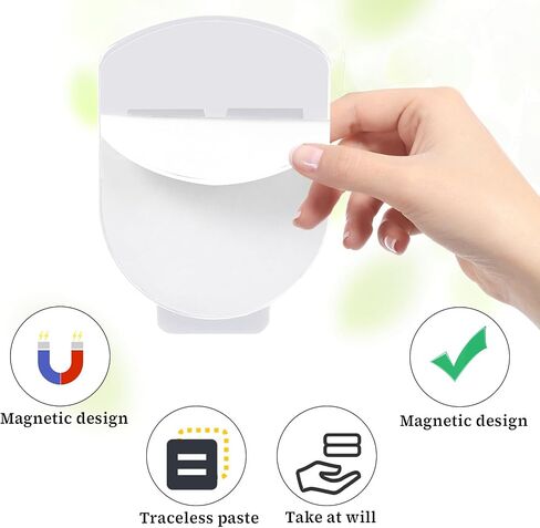 Magnetic Remote Control Holder Wall Mount, 3Pcs Self Adhesive Remote Control Caddy, Upgrade TV Remote Organizer for TV, Air, Fan Conditioner Remote Controls No Drilling in Saudi Arabia