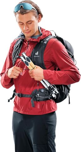 Deuter Unisex Speed Lite Pro 25L Hydro, Mountain Hiking Backpack with 2L Hydration Bladder, 25 Liters - Black in Saudi Arabia