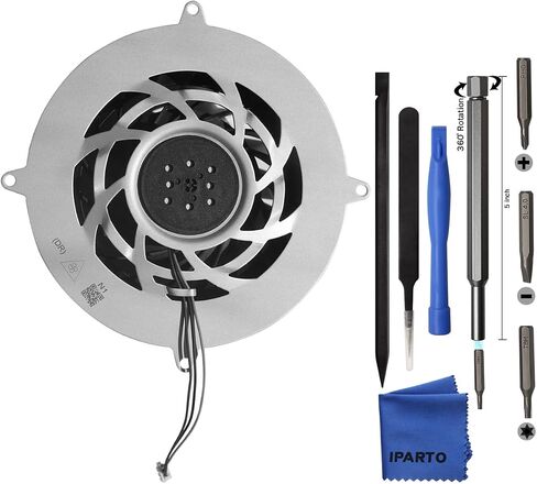 Internal Cooling Fan Replacement for Sony PlayStation 5 PS5 Console Cooling Fan Replacement (PS5 Regular Version) in Kuwait