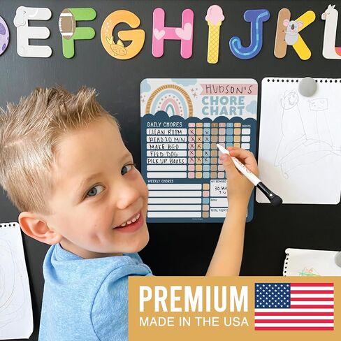 3 Greenery Dry Erase Chore Chart for Kids Multiple Kids - Kids Chore Chart Kids Chart, Chores Chart for Kids Multiple Kids, Magnetic Chore Chart for Kids, Chore Chart Adults, Chores Chart for Teens in Saudi Arabia