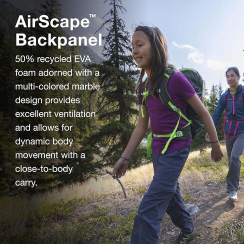 Osprey Jet 28L Backpack's Kid Backpack ، Green Canopy in Saudi Arabia
