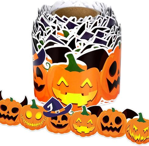Monster Bulletin Board Borders, 65.6Ft Cute Monster Scalloped Border Classroom Decorations Funny Monster Border Trim for School Classroom Chalkboard Wall Whiteboard Halloween Holiday Party Decor in Saudi Arabia