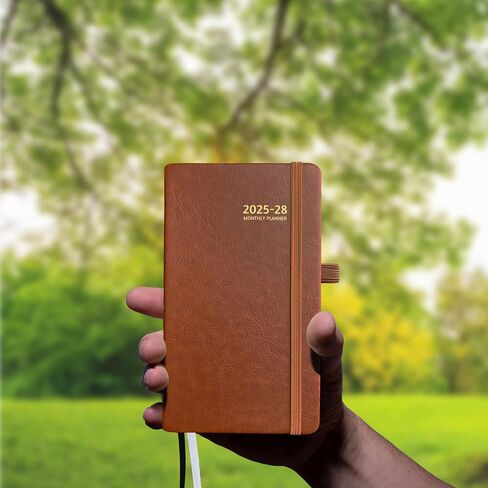 2025-2028 Pocket Monthly Planner ، 3 سنوات تقويم 2025-2028 ، 6.2 '× 3.6' '، التقويم الصغير 2025 ، 36 شهرًا من يوليو 2025-يونيو 2028 ، غلاف فني ، خلفي ، ورق سميك ، خفيف الوزن للحمل in Kuwait