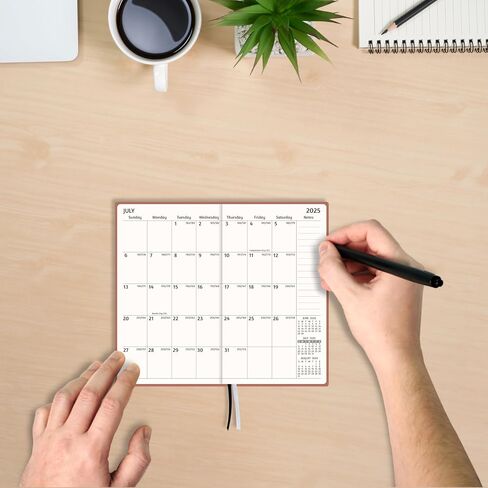2025-2028 Pocket Monthly Planner ، 3 سنوات تقويم 2025-2028 ، 6.2 '× 3.6' '، التقويم الصغير 2025 ، 36 شهرًا من يوليو 2025-يونيو 2028 ، غلاف فني ، خلفي ، ورق سميك ، خفيف الوزن للحمل in Kuwait