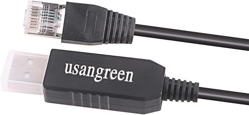 USANGREEN USB إلى RJ45 BMS RS485 كابل التسلسلي لتخزين الطاقة JK و SELOPS BMS PC Software Complage Cable (3.2 قدم/100 سم) in Kuwait