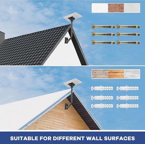 Starlink Gen 3 Mount - Heavy Duty Starlink Mounting Kit for Starlink V3 Weather-Resistant Easy to Install Perfect Fit for Home Roof Installation Ideal for Remote Areas Farms and Construction Sites in Saudi Arabia