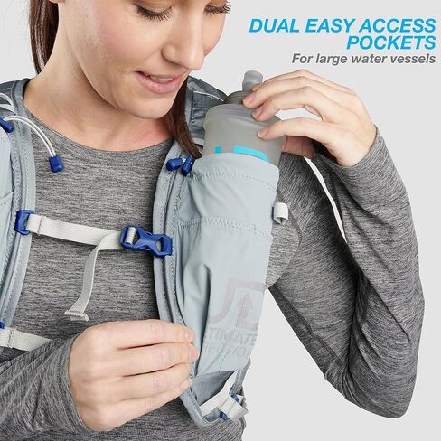 Ultimate Direction FastPackHer 20L 2.0 – Lightweight Running Hydration Backpack, Women’s Specific Fit, Shoulder Strap Pockets, Upgraded for 2023 in Saudi Arabia