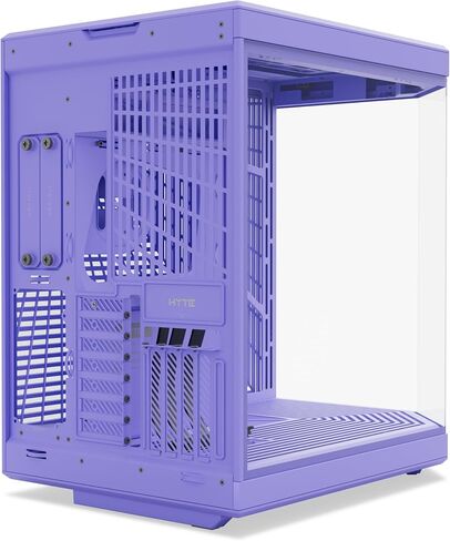 HYTE Y70 Touch Infinite Dual Chamber ATX Mid Tower حافظة جمالية حديثة مع شاشة لمس LCD مدمجة 2.5K - أسود in Kuwait